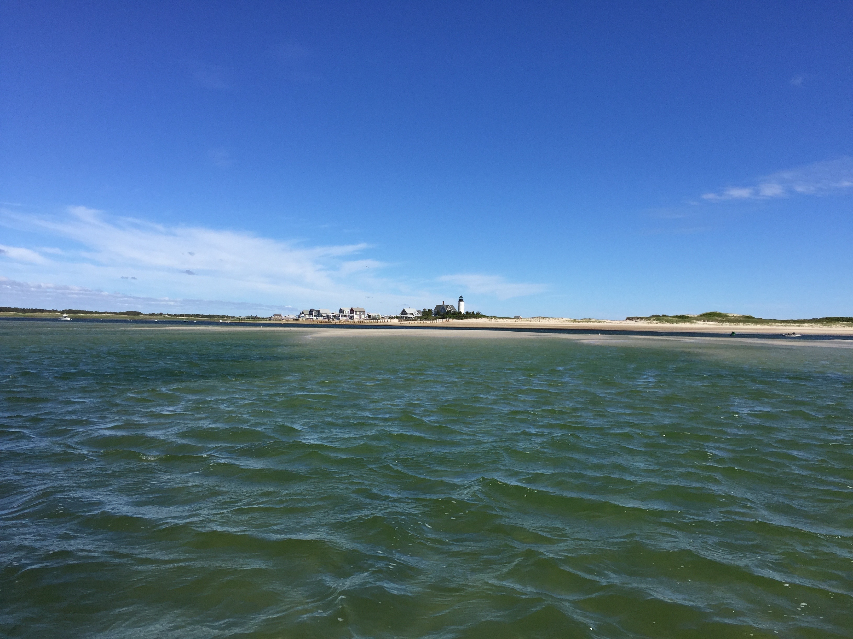 Picture of Sandy Neck lighthouse and old fishing village