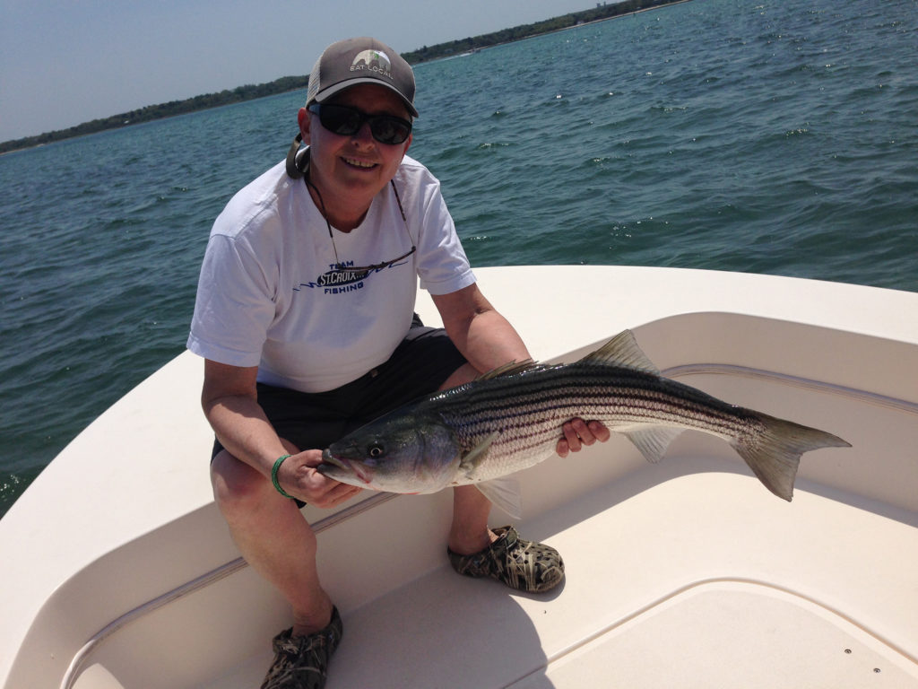 June is a great month for fishing Barnstable Harbor